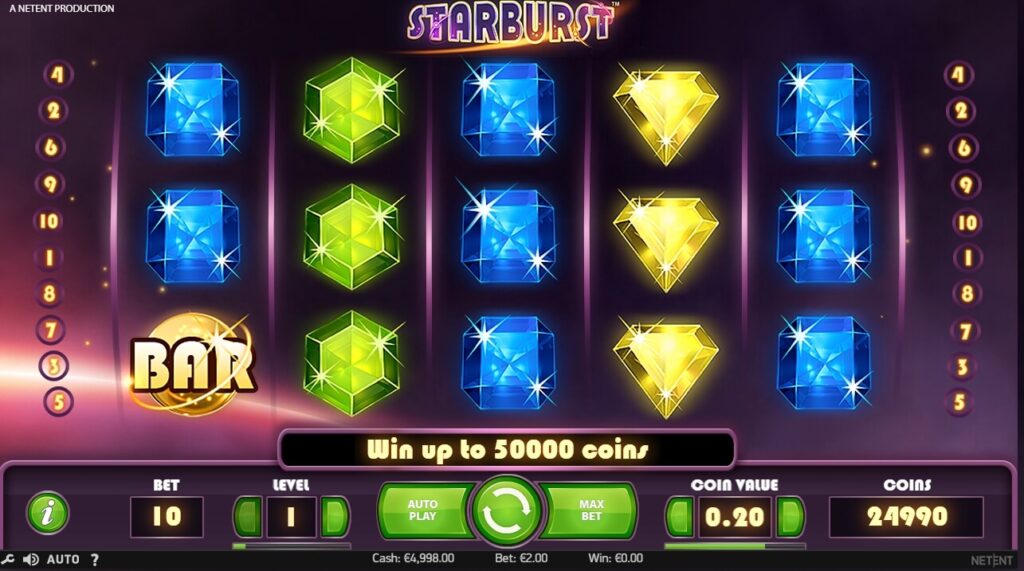 Starburst Slot Game