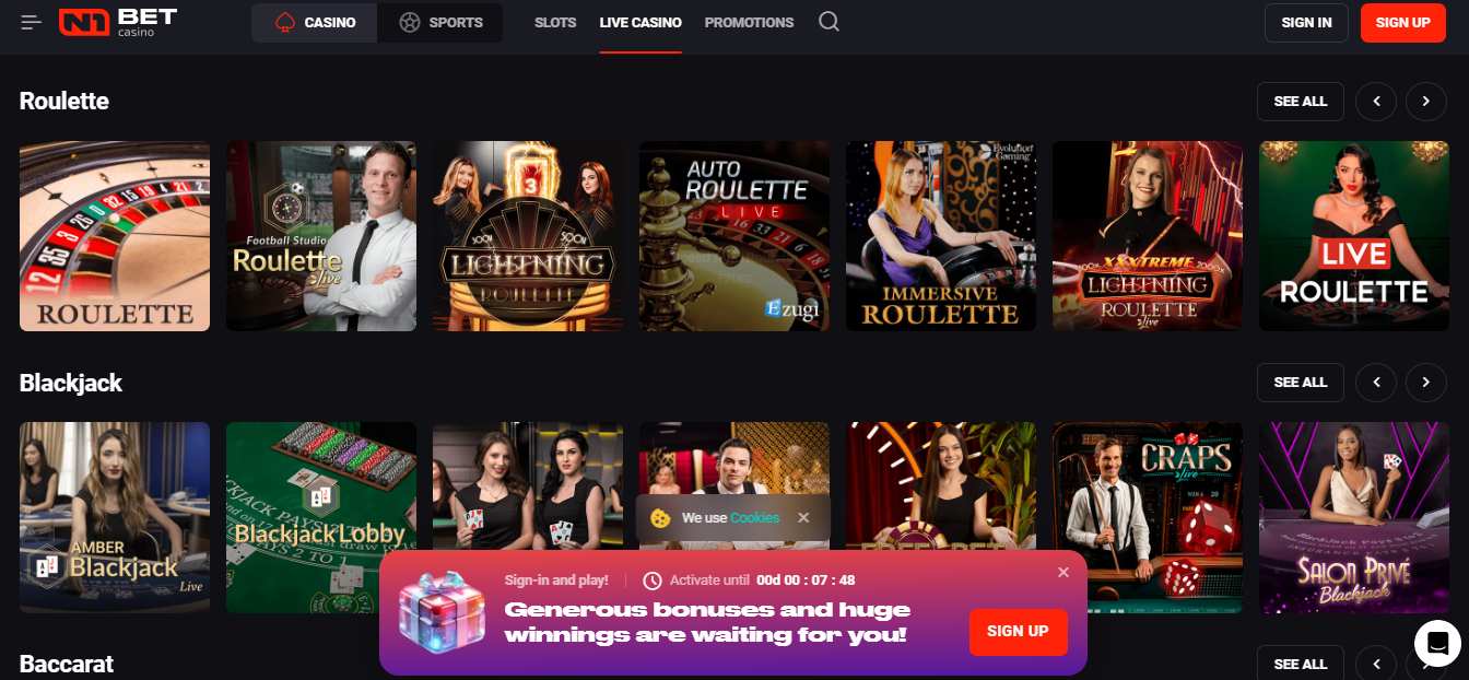 N1Bet Live Casino Nepal, casinonepal.online